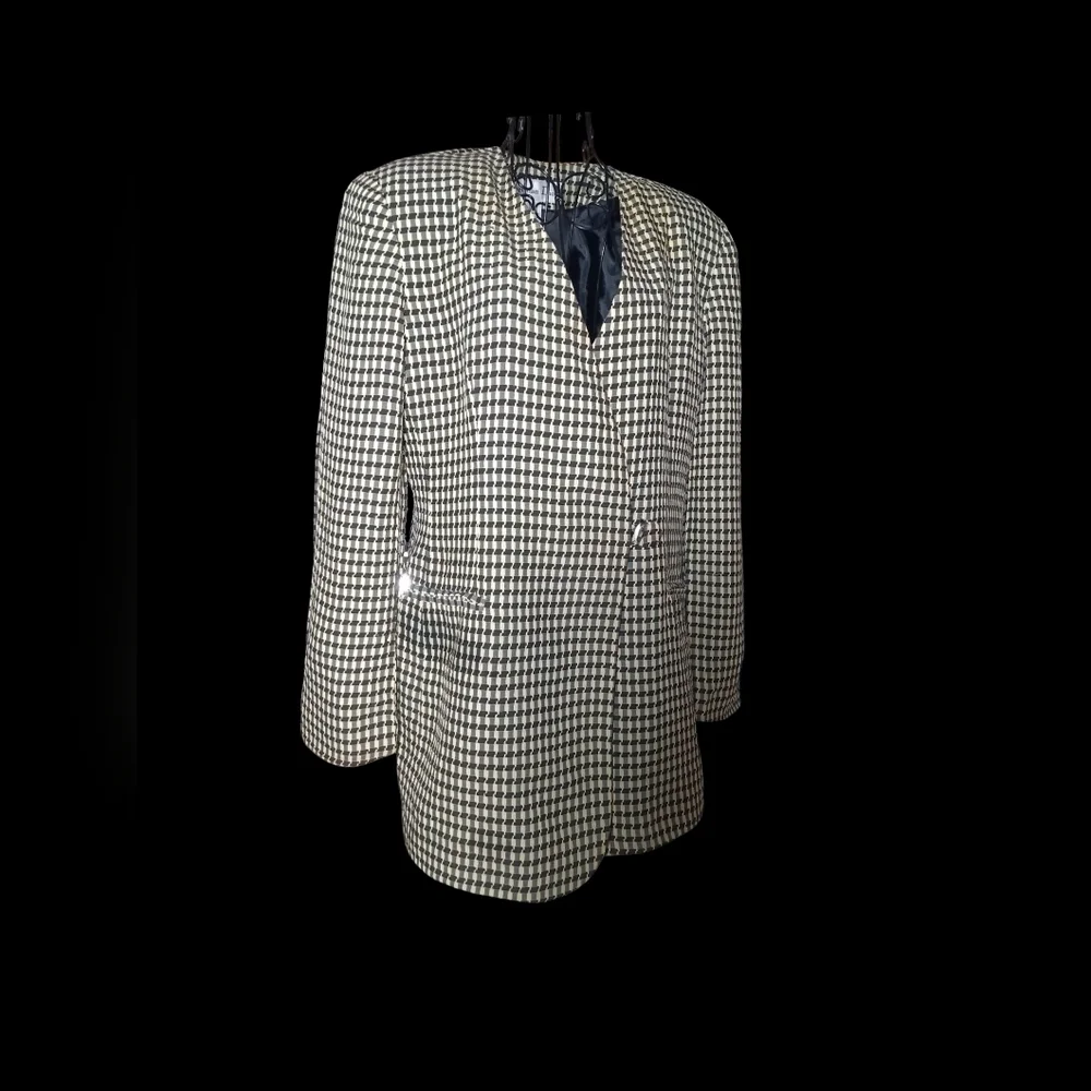 Classic Christian Dior For Women Houndstooth Blazer